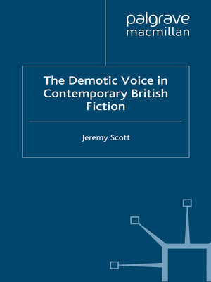 cover image of The Demotic Voice in Contemporary British Fiction